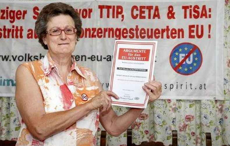 Autriche : 260 000 signatures pour une sortie de l’UE