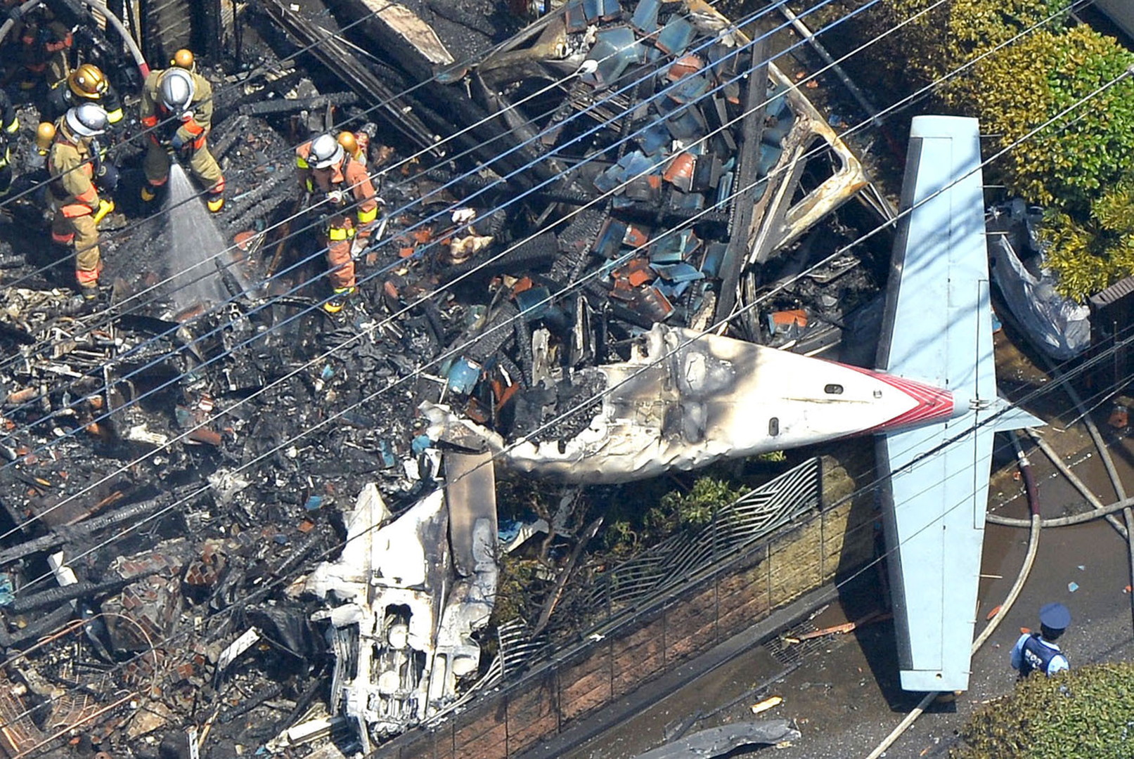 Japon : trois morts dans le crash d’un avion dans un quartier résidentiel à proximité de Tokyo