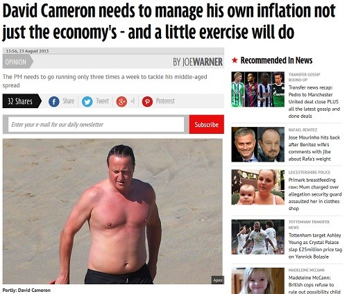 Au Royaume-Uni, David Cameron veut «couper» les indemnités journalières des «gros»