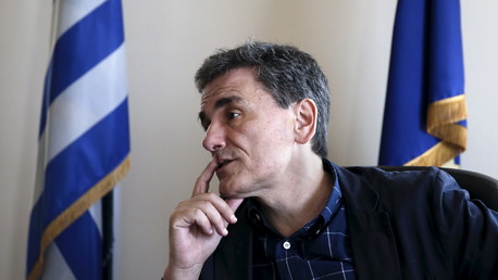 Euclid Tsakalotos prête serment en tant qu’un nouveau ministre grec des Finances
