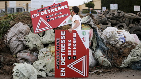 Éleveurs en colère : la frontière allemande bloquée