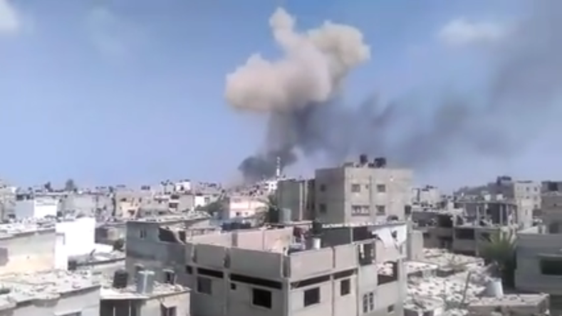 Au moins quatre personnes tuées à Gaza dans l’explosion d’une bombe de la guerre de 2014