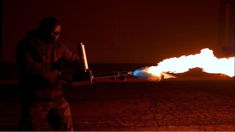 Des lance-flammes en vente libre aux Etats-Unis
