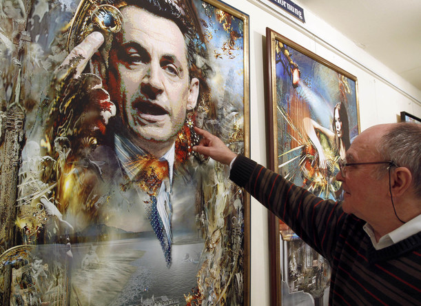 Le père de Nicolas Sarkozy expose ses toiles à Moscou