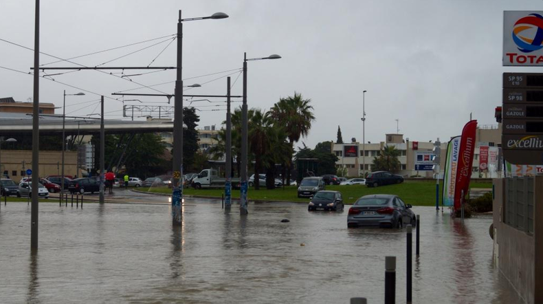 Montpellier : deux morts dans des inondations provoquées par de fortes pluies