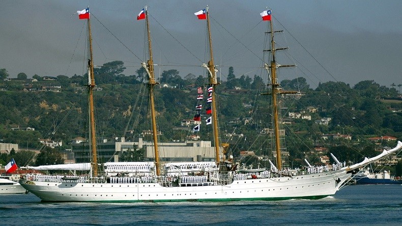 Le navire de torture de Pinochet exposé à un festival naval au Royaume-Uni