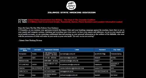 Daesh met en ligne sa «liste noire» de personnes à abattre et publie leurs données personnelles 