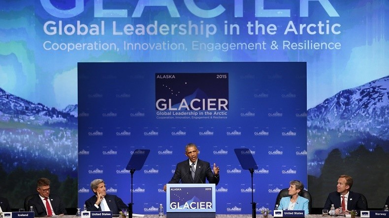 Obama est en Alaska pour parler réchauffement climatique... et stratégie anti-russe