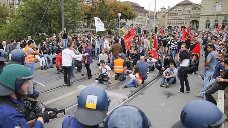 Les tensions entre Turcs et Kurdes à Berne, au moins 22 blessés
