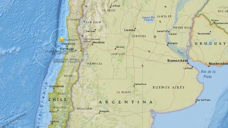 La ville de Valparaiso, au Chili, secouée par une réplique de magnitude 6,3
