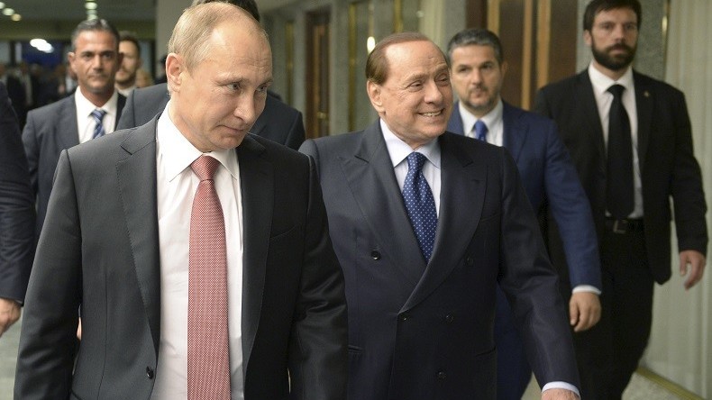 Poutine et Berlusconi poursuivis par la justice ukrainienne pour «crime d'apéritif»