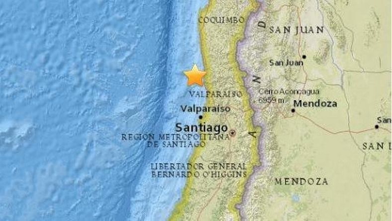 Un séisme de magnitude 6,6 secoue Santiago du Chili