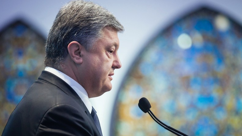 Porochenko compte évoquer l’envoi de casques bleus dans l’Est de l’Ukraine à l’ONU