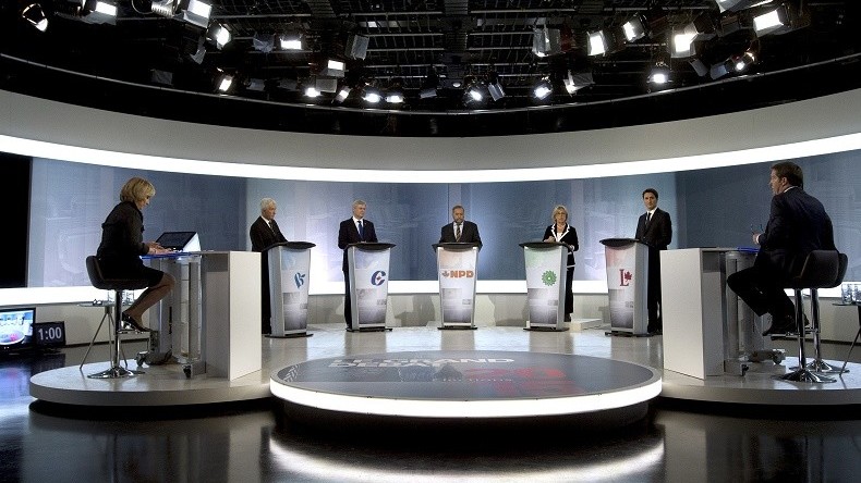 Un voile intégral sur la campagne électorale canadienne