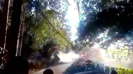 Drame en Espagne : six morts lors du dérapage d'une voiture de rallye (VIDEO)