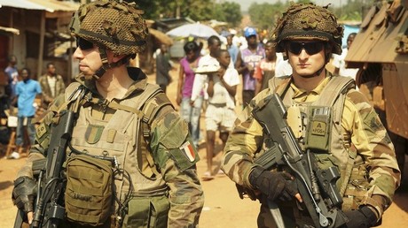 Des soldats français à Bangui 