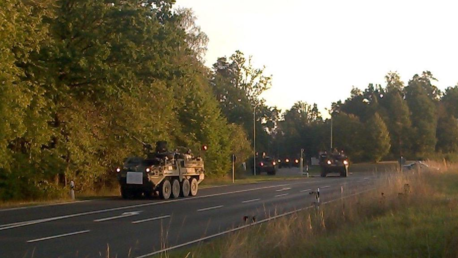 Le convoi américain «Dragoon Crossing» entame son tour d’Europe controversé (PHOTOS, VIDEOS)