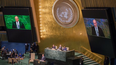 «Vladimir Poutine en vedette américaine aux Nations Unies»