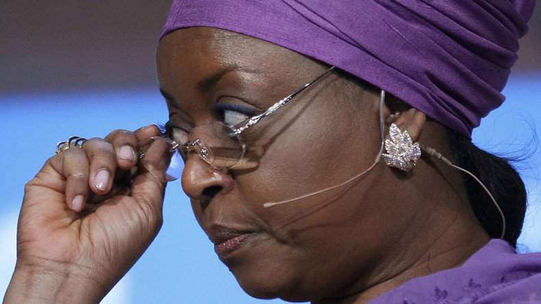 La présidente de l'OPEP, Diezani Alison-Madeuke, aurait été arrêtée à Londres pour corruption