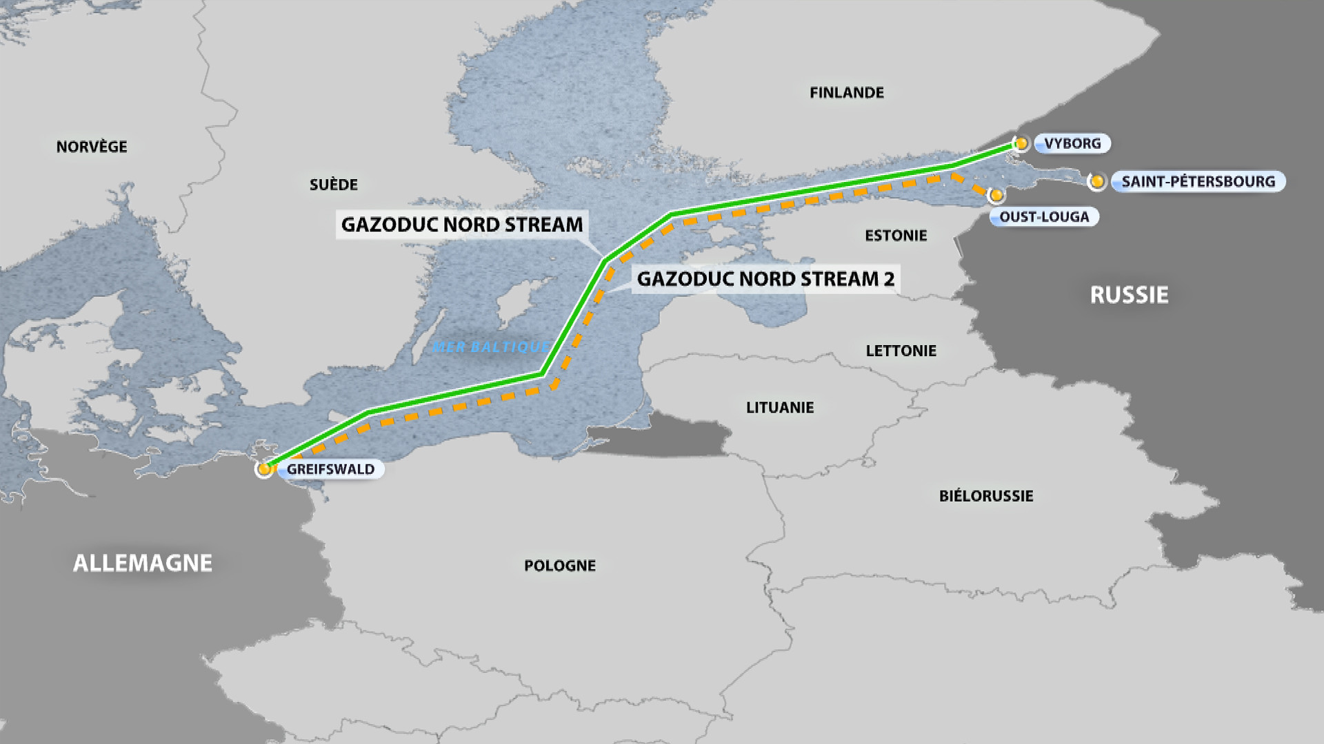 La Russie prévient la France d’une éventuelle pénurie de gaz en Ukraine