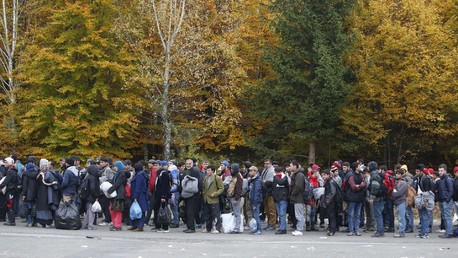 Des réfugiés en Autriche