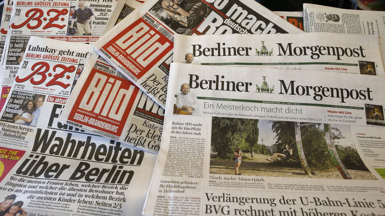 En pleine crise migratoire, les Allemands doutent de l'honnêteté de leur presse