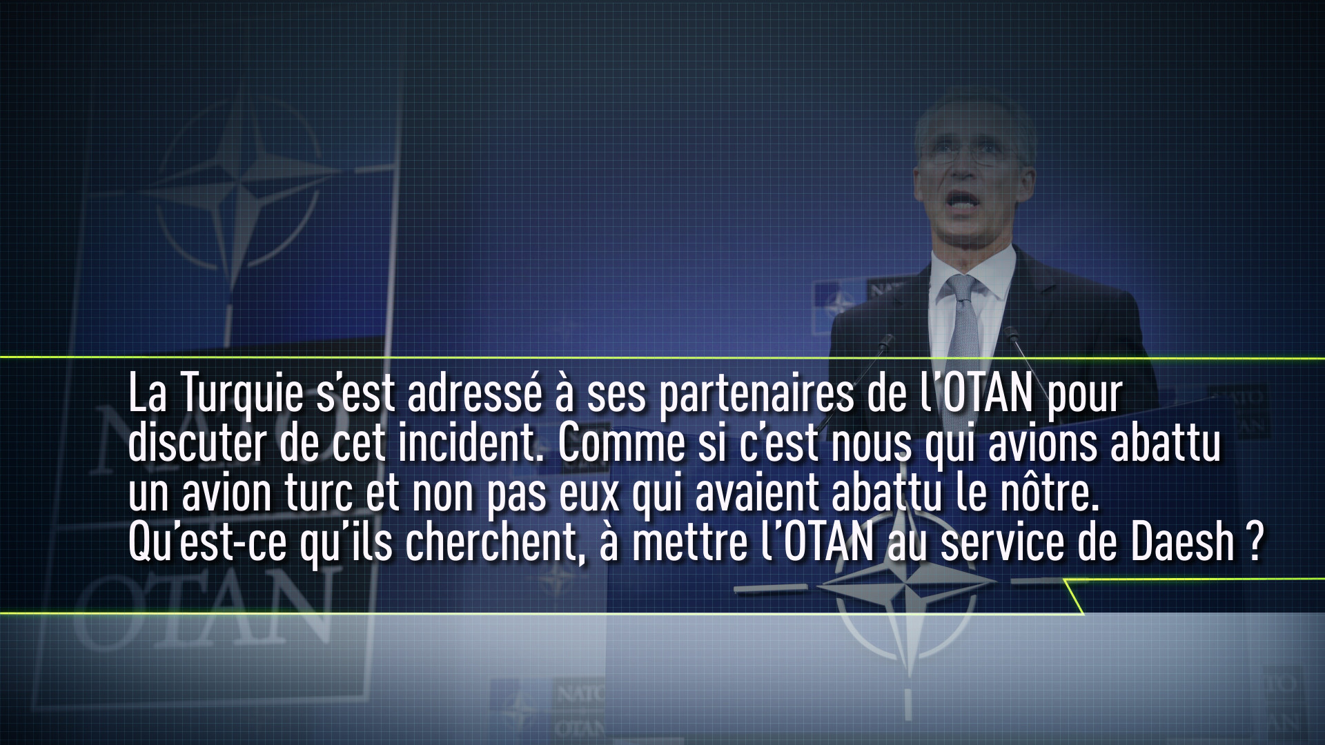 Les déclarations fortes de Vladimir Poutine à propos de la Turquie qui a abattu un Su-24 russe