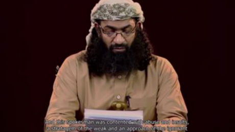 Khalid Batarfi, membre d'Al-Quaida, dans le communiqué vidéo diffusé ce week-end. 