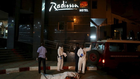 L'hôtel Radisson à Bamako