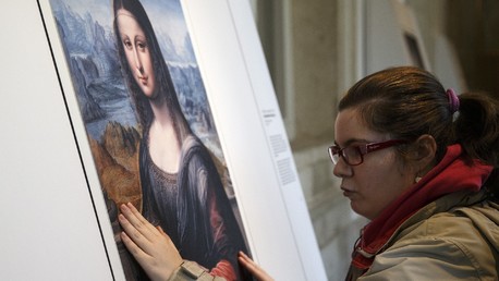 L’art pour les aveugles : Mona Lisa imprimée en trois dimensions 