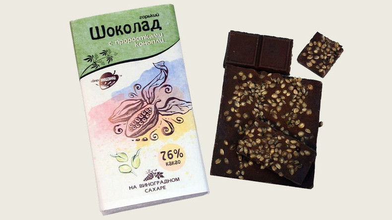 Du chocolat au cannabis en Russie, de «l'énergie pour toute la journée» !