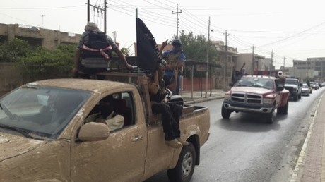 Des combattants de Daesh 
