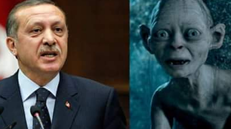 Recep Tayyip 'Gollum' Erdogan ?