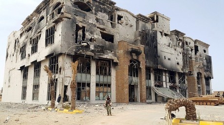La ville libyenne de Benghazi est en ruines