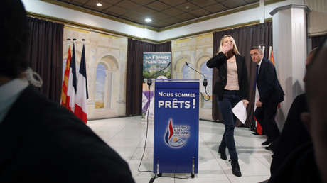 La candidate du FN dans la région du PACA Marion Maréchal-Le Pen 