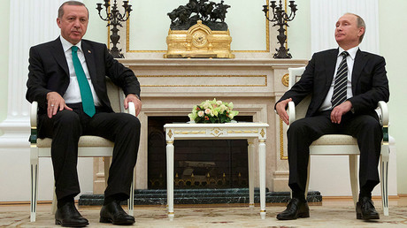 Tayyip Erdogan et Vladimir Poutine