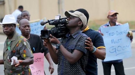 Des journalistes à Lagos
