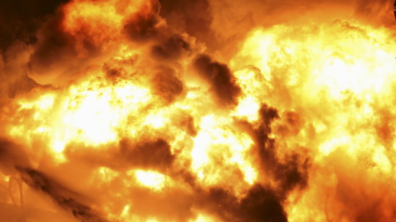 Importante explosion dans une usine de produits chimiques dans le sud de la Chine (VIDEO)