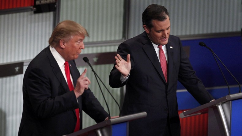 A l’approche des primaires, les tensions montent entre Trump et Cruz lors du débat républicain