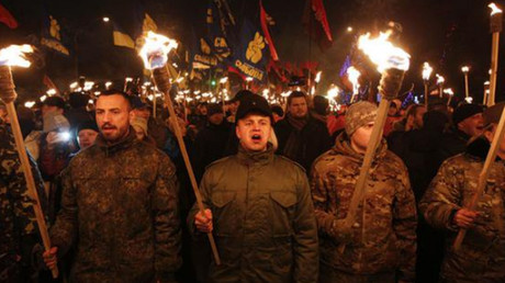 Des milliers de partisans du collaborateur nazi Stepan Bandera rassemblés à Kiev et Odessa (PHOTOS)