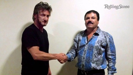 L'acteur américain et le narcotrafiquant mexicain avaient immortalisé leur rencontre d'octobre.