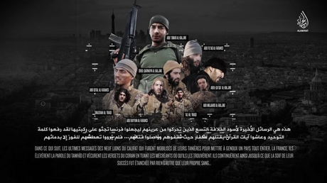 Les assaillants de Paris présentés dans une nouvelle vidéo de Daesh