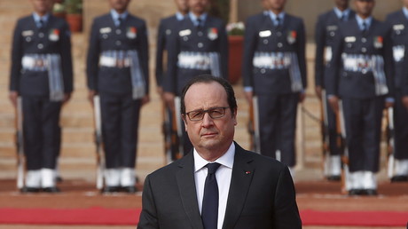 En marge de son déplacement en Inde, François Hollande a réaffirmé sa volonté de combattre l'Etat islamique