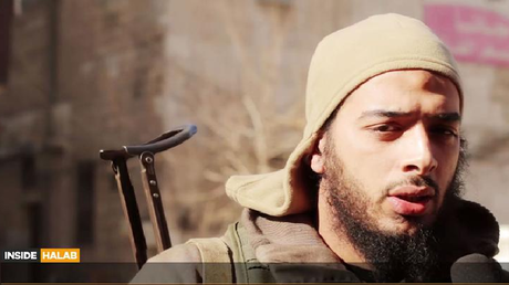 Salim Benghalem. Capture d'écran d'une vidéo de l'Etat islamique