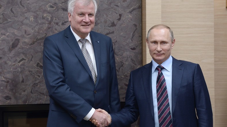 Poutine a remercié le Premier ministre bavarois de ses efforts pour normaliser les relations