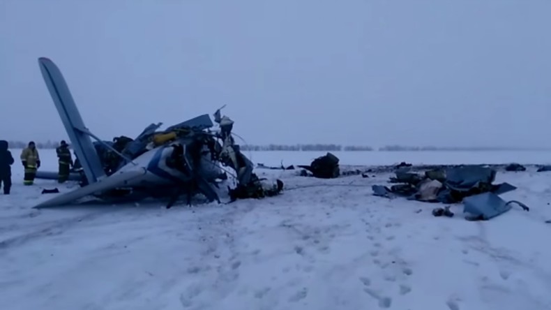 Trois morts dans le crash d'un avion An-2 dans le Sud de la Russie (VIDEO)