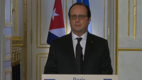 François Hollande a réclamé la levée de l’embargo contre Cuba, ce «vestige de la guerre froide»