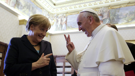 Rencontre entre Angela Merkel et le pape François (2013)