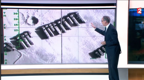 Le JT de France 2 utilise des images de frappes russes pour illustrer les succès de la coalition