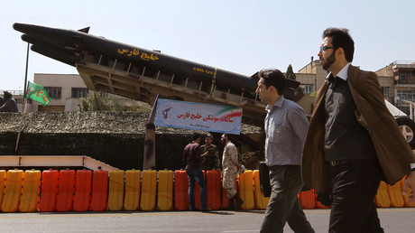 Missile balistique anti-navire exposé à Téhéran